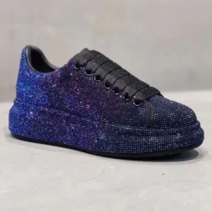 Baccashoes Night Star Rhinestone Platform Sneakers