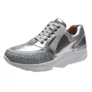 Baccashoes Women Fashion Rhinestones Sneakers