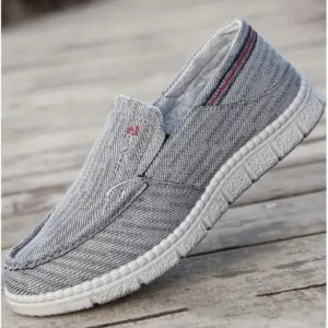 Baccashoes Men Casual Non-Slip Canvas Shoes