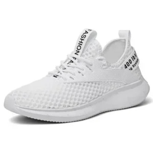 Baccashoes Men Fashion Mesh Hollow Breathable Sneakers