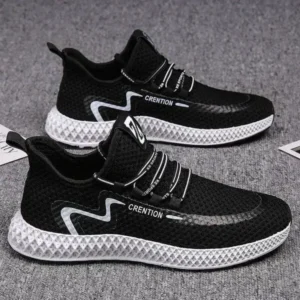 Baccashoes Men'S Casual Mesh Breathable Low Top Sneakers