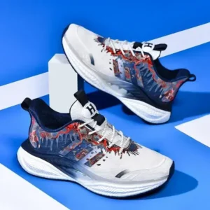 Baccashoes Men'S Fashion Shock-Absorbing Breathable Running Sneakers