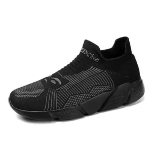 Baccashoes Men'S Fashion Low Top Stretch Breathable Sneakers