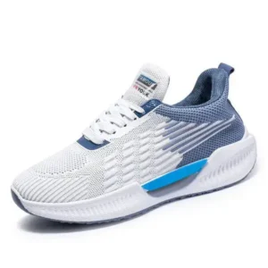 Baccashoes Men'S Fashion Hollow Color Matching Breathable Running Sneakers