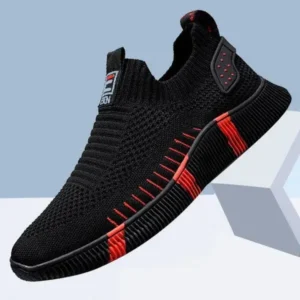 Baccashoes Men'S Fashion Color Matching Mesh Breathable Sneakers