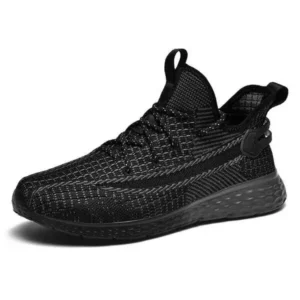 Baccashoes Men'S Fashion Mesh Breathable Running Sneakers