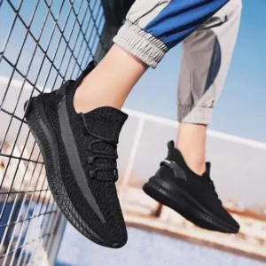 Baccashoes Men Casual Lightweight Breathable Mesh Sneakers